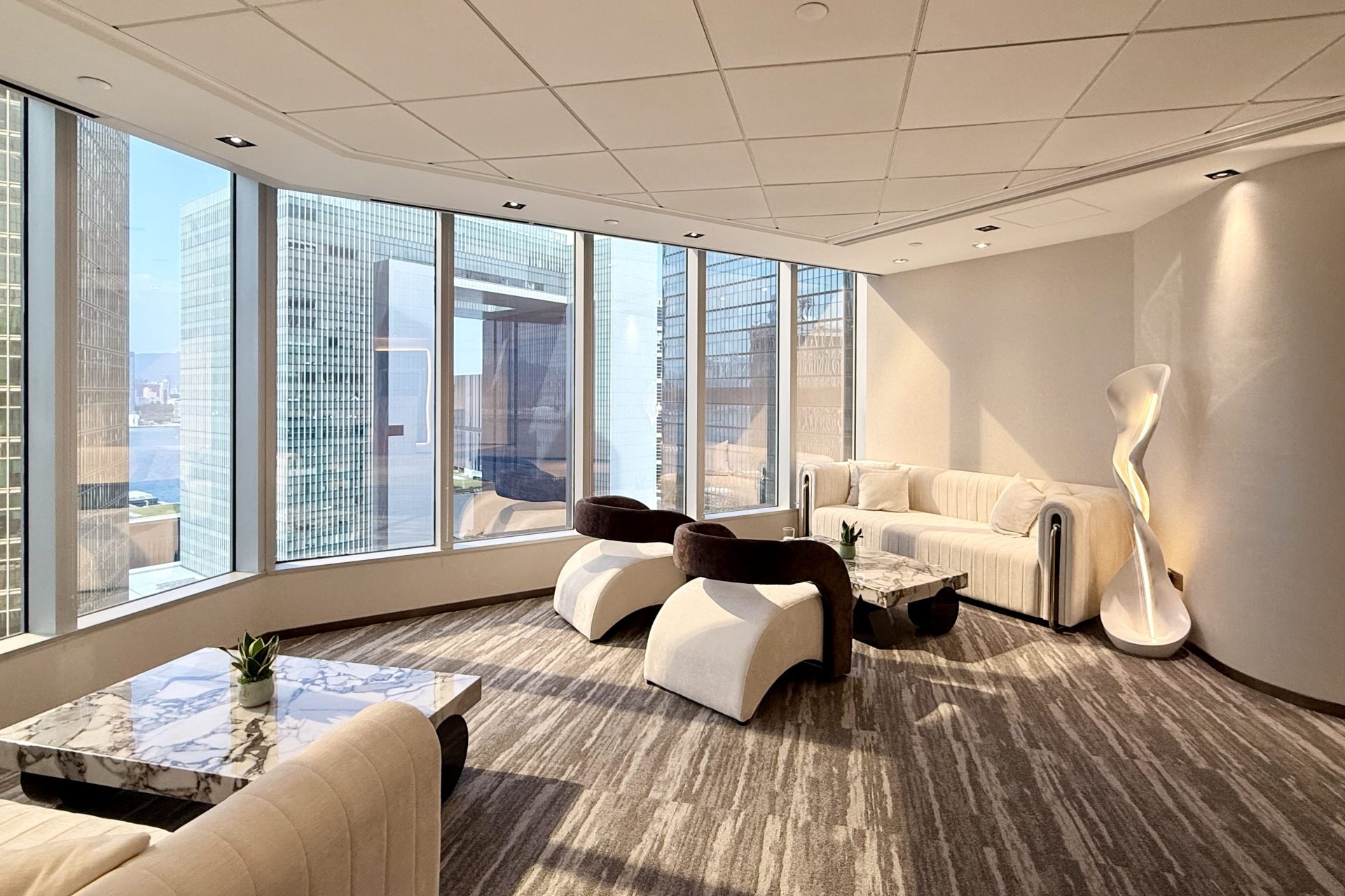 Office Lounge with premium sofa